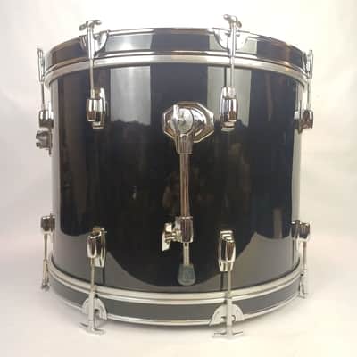Ludwig 22,12,13,16 Rockers Drum Set 90s Vintage Black Cortex B/O Badges Bass/Tom image 6