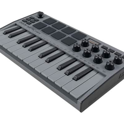 Akai MPK Mini mk3 SE Keyboard Controller (Gray) [USED] image 3