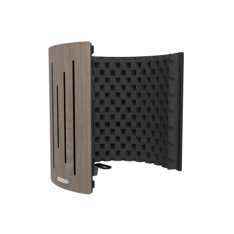 Vicoustic Flexi Screen Ultra MKII Natural Walnut - Reflection filter image 1