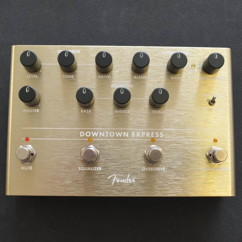 Fender Downtown Express Bass Multi-Effects 2019 - Present - Green image 1
