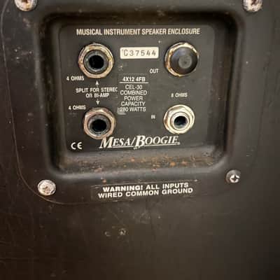 Mesa Boogie 2000 Rectifier Oversized 4x12" Straight Slant Guitar Speaker Cabinet - Golden Era - T4335 Celestion Vintage 30 image 2