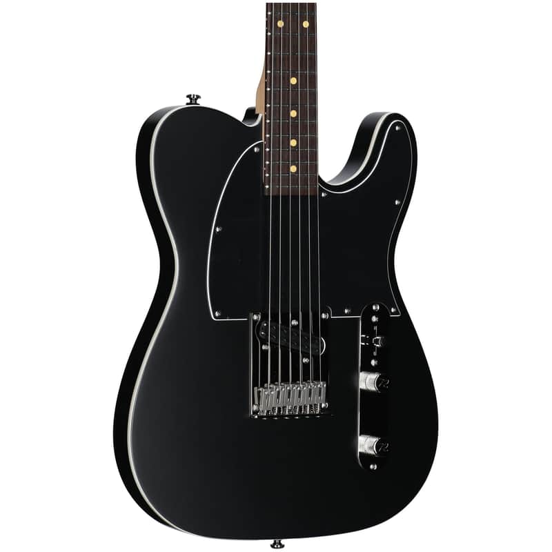 Reverend Pete Anderson Signature Eastsider E Electric Guitar, Midnight Black image 1