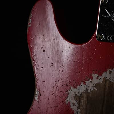 Fender Custom Shop '52 Telecaster Super Heavy Relic- Aged Fiesta Red 2025 (R149273) image 18