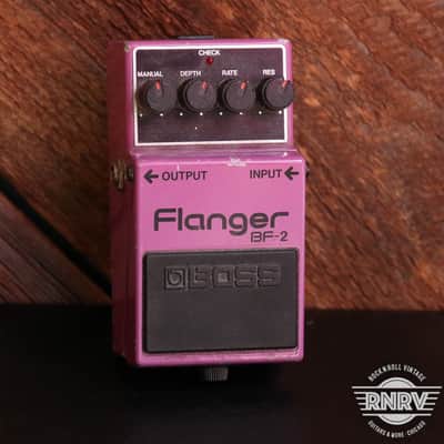 Boss BF-2 Flanger (Black Label) 1980 - 1984 - Purple image 1