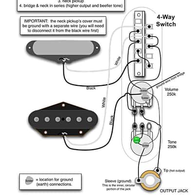 Fender Telecaster 4-Way Switch Harness! CTS, TRITAN, Switchcraft, & Orange Drop! image 2