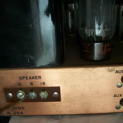 HARMAN KARDON FESTIVAL-1000 FIRST AM/FM RECEIVER built 1958 COPPER image 7