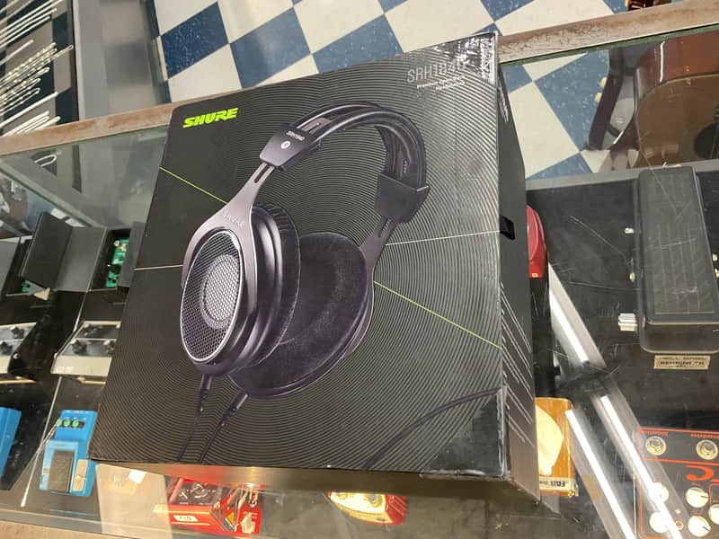 Shure SRH1840 Open-Back Headphones 2010s - Black image 1