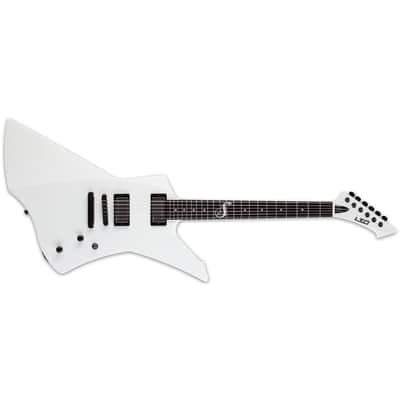 ESP LTD James Hetfield Signature Snakebyte Guitar w/ EMG JH Set Pickups & Hardshell Case - Snow White image 3