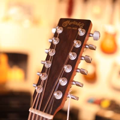 Martin D-X2E 12-string Acoustic-electric Guitar - Brazilian Rosewood Pattern 0457 image 10