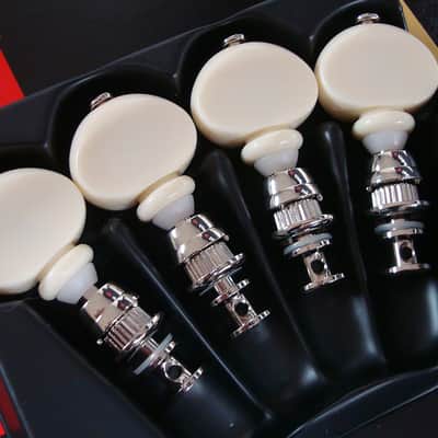 Grover 6W Nickel Champion™ Ukulele pegs (Set of 4) image 2