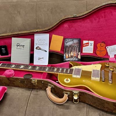 Gibson 1957, Gibson, Les Paul, Murphy Lab 2020 - Ultra Light Aged, Gold Top image 1