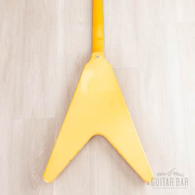 1983 Gibson Flying V '67 Spec Vintage Guitar Alpine White w/ Tim Shaw PAFs, Case & Hangtags image 3