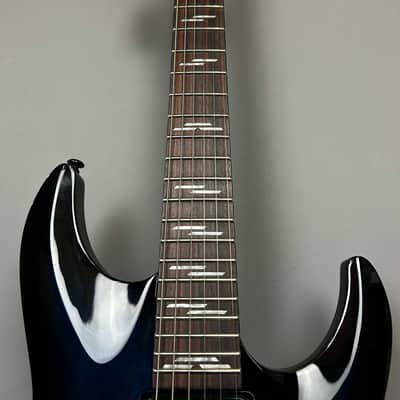 Schecter Omen Elite-6 2025 - See Thru Blue Burst image 5