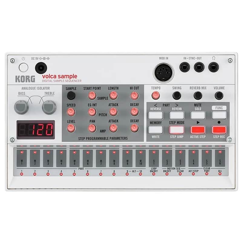 Korg Volca Sample Digital Sampler & Sequencer image 1
