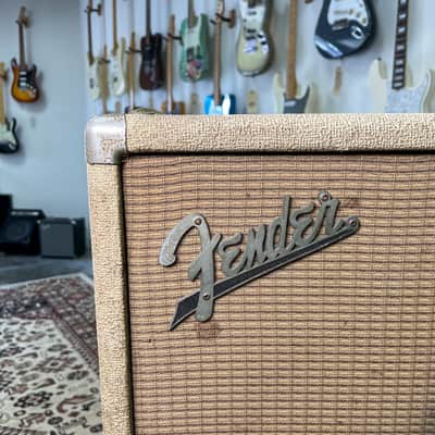 1960's Fender Blonde 1x15" Speaker Cab With JBL D130F image 9