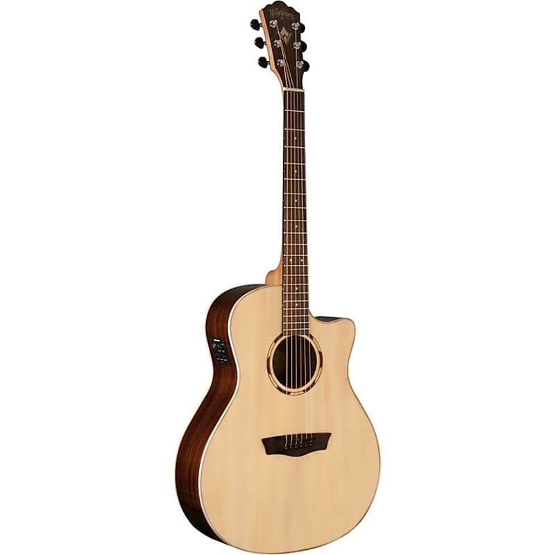 Washburn WLO2SCE Woodline 20 Series Acoustic-Electric Guitar image 1