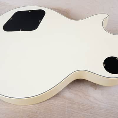 Orville by Gibson LPC Les Paul Custom 1988 Alpine White Lacquer Finish Tim Shaw USA Pickups Japan w/ Hard Case image 13