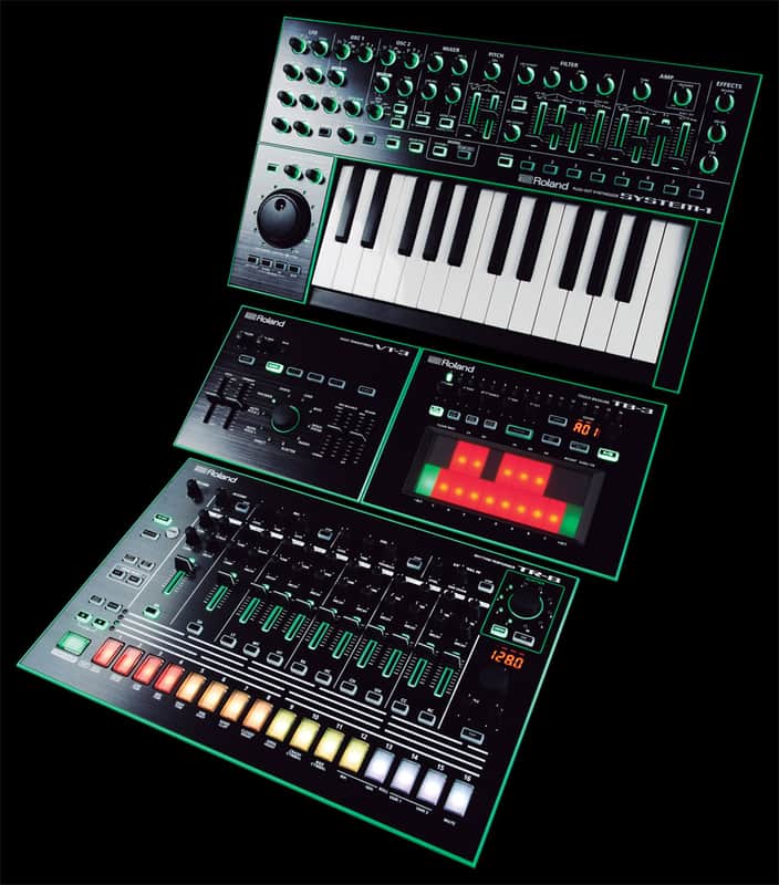Roland SYSTEM-1 25-Key Plug-Out Synthesizer 2014 - Present - Black image 1