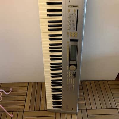 Korg Triton LE 76-Key 62-Voice Polyphonic Workstation 2000 - 2002 - Silver