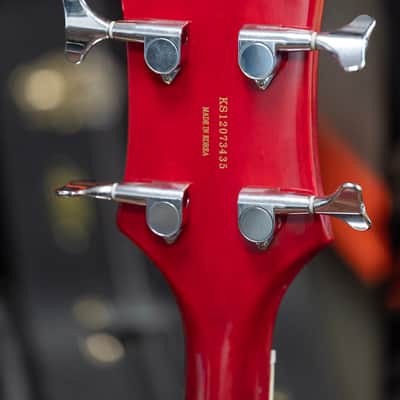 2012 Gretsch G5442BDC Double Cut Electromatic Bass - in Red image 6
