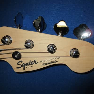 ~Cashified~ Squier Precision Bass w/Clear Pickguard: Check out the Electronics image 2