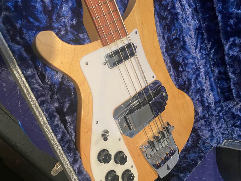 Rickenbacker 4001-C64 Stripped: Reissue Left Handed Bass Guitar 2009 Natural image 1