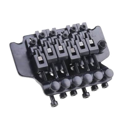 Black Floyd Rose Double Locking Tremolo System Bridge for Electric Guitar Parts 2026 - Zinc Alloy image 2