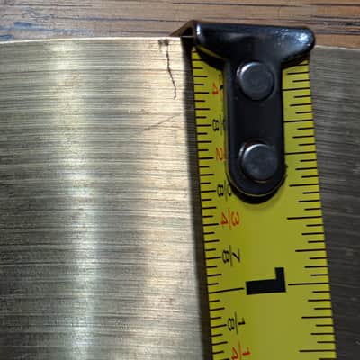 16" 964G Sabian Jojo Mayer Crash Cymbal Vault Fierce 2010s - Traditional Natural image 2