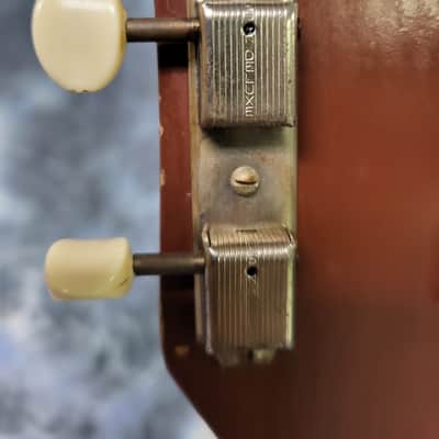 Video Demo 1956 Old Kraftsman by Kay Model 4144 Sizzler Dual Kay Pancake Pickups Pro Setup New Strings Original Soft Shell Case image 11