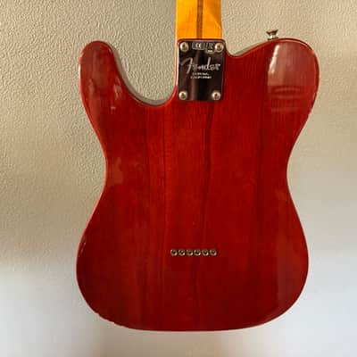 Fender American Select Carved Top Koa Telecaster 2012 - Sienna Edge Burst image 3