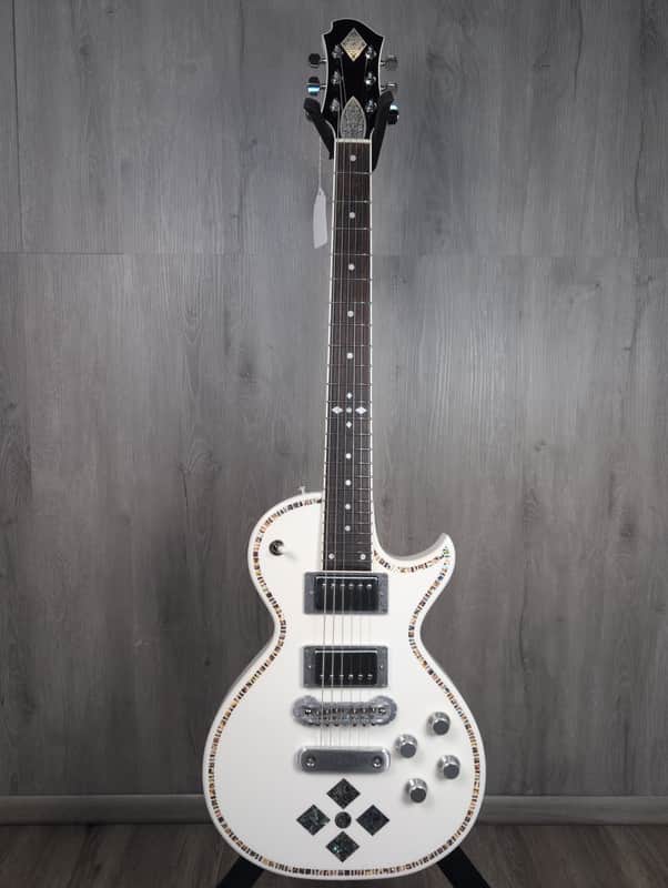 Zemaitis A24SU 2020s - White Pearl Diamond image 1