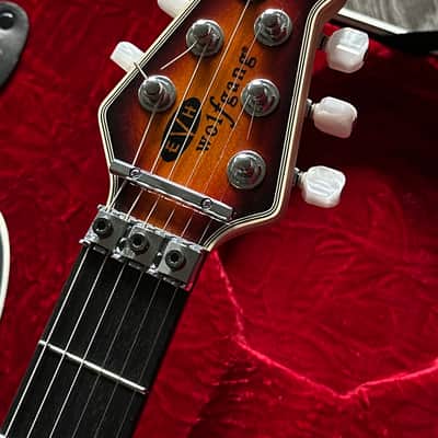 2020 EVH Wolfgang USA 5A Flametop Block Inlays Ebony Fretboard image 7