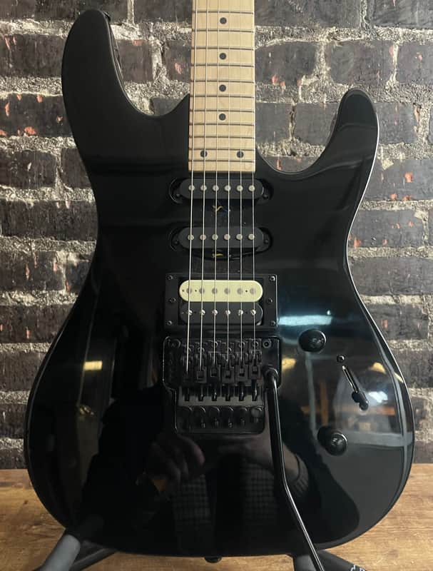 2022 Kramer Striker HSS Electric Guitar - Ebony (USED) image 1