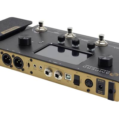 Hotone Ampero MP-100 Guitar Bass Amp Modeling IR Cabinets Simulation Multi Language Multi-Effects with Expression Pedal Stereo OTG USB Audio Interface image 3