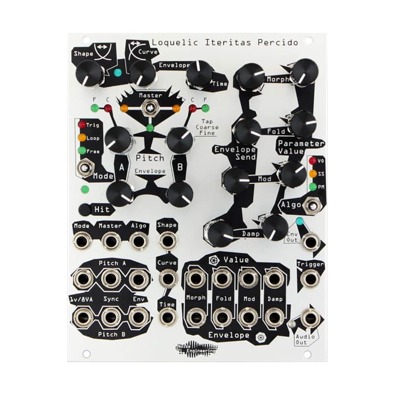 Noise Engineering Loquelic Iteritas Percido Eurorack Oscillator Module (Silver) image 1