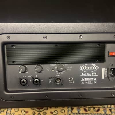 Atomic Amps CLR Neo MKII Active Reference Wedge 2023 - Black image 2