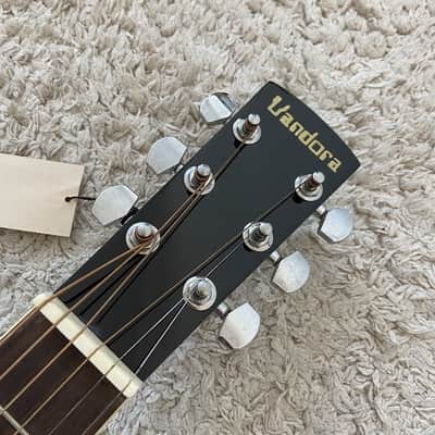 Vandora Electric Guitar Dobro Resonator, Mahogany Neck, Rosewood Fingerboard image 3