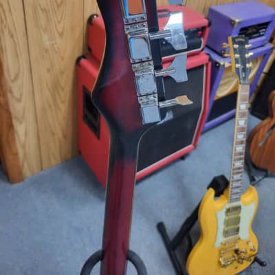 1965 Teisco Kimberly bass Kimberly 1965 - Sunburst image 4