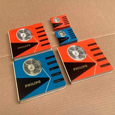 5 x Philips Vintage Reel analog tape vintage recording reels tapes image 6