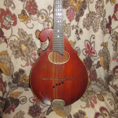 Regal Reverse-Scroll Flatback Mandolin #107 (1914-1935) image 2