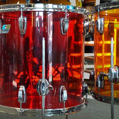 Ludwig Vistalite Jellybean 8 Piece Drum Kit image 9