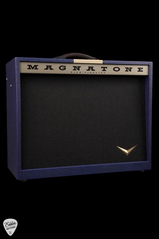 Magnatone Eddie's Exclusive Kingston 1x12 Combo - Plum & Vanilla Bronco #9164 image 1