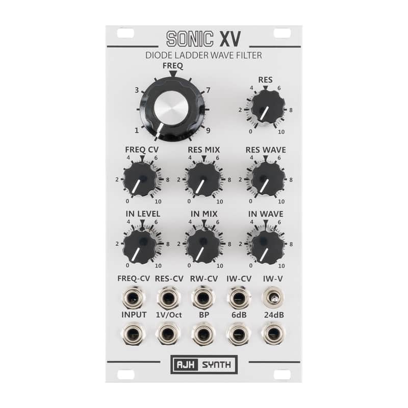 AJH Synth Sonic XV Diode Ladder Filter (Silver) Ladder