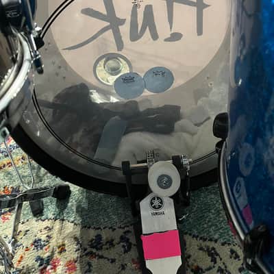Mark Schulman's P!NK Gretsch USA Maple 7-Piece Drum Set, 2008 — Blue Sparkle image 18