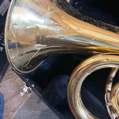 Bach Mercedes Marching Baritone, with case and mouthpiece, USA image 11