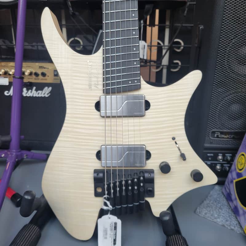 Strandberg Guitars Boden Prog NX 7 Natural Quilted Maple image 1