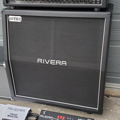 2008 Rivera KR7 120-watt 3-channel Mick Thomson Signature Tube Head and Cab with Sub 1 Los Lobottom image 9