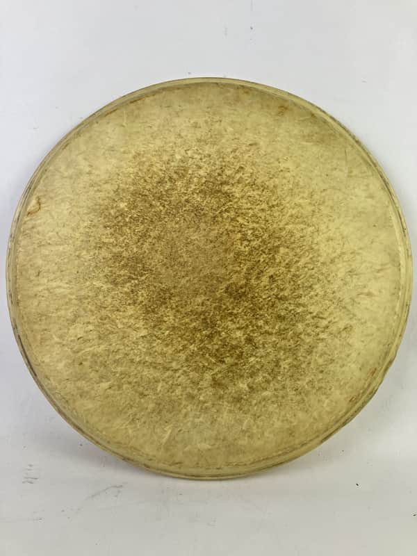 Leedy/Ludwig 13" Calf Skin Rack Tom Drum Head Batter Vintage 40s-50s USA 1 Tear image 1