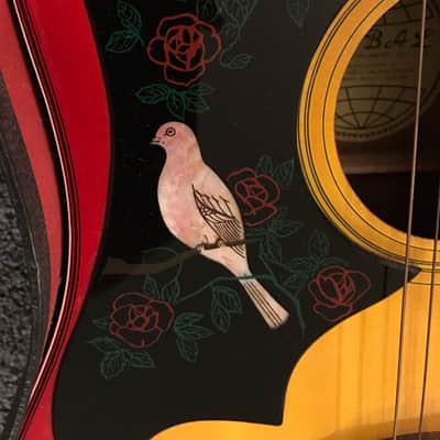 RARE lawsuit Double Dove 12 String 1960s Vintage clone of Gibson Dove Special 1960s Cherry Sunburst image 3