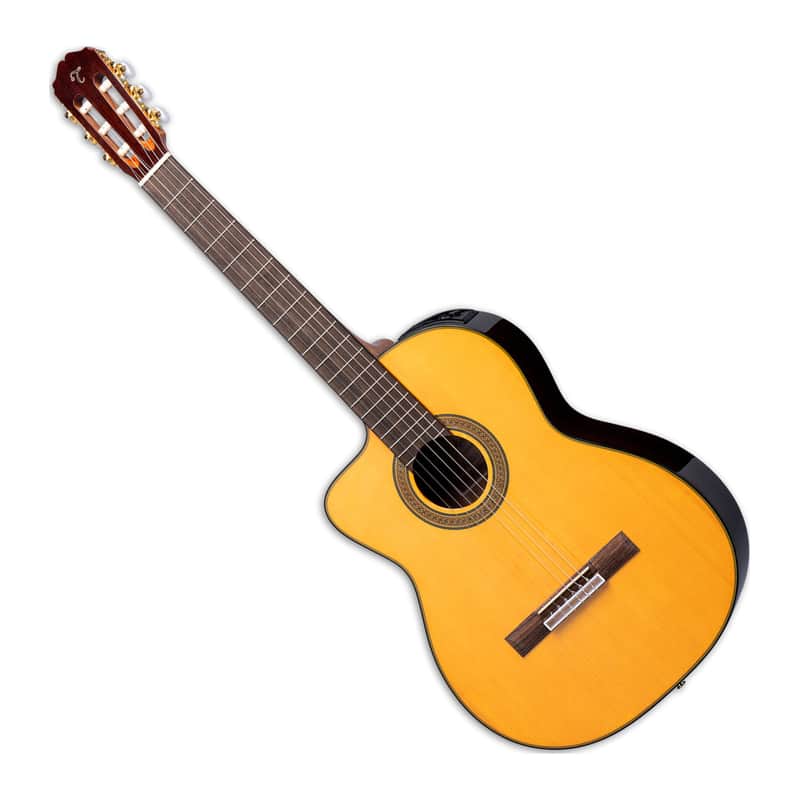 Takamine GC5CELH-NAT Left Handed G-Series Acoustic Electric Classical Guitar in Natural Finish